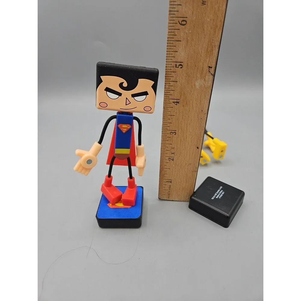 Justice League Bendable Magnetic Figures Lot Flash Superman DC Comics Lot Of 2